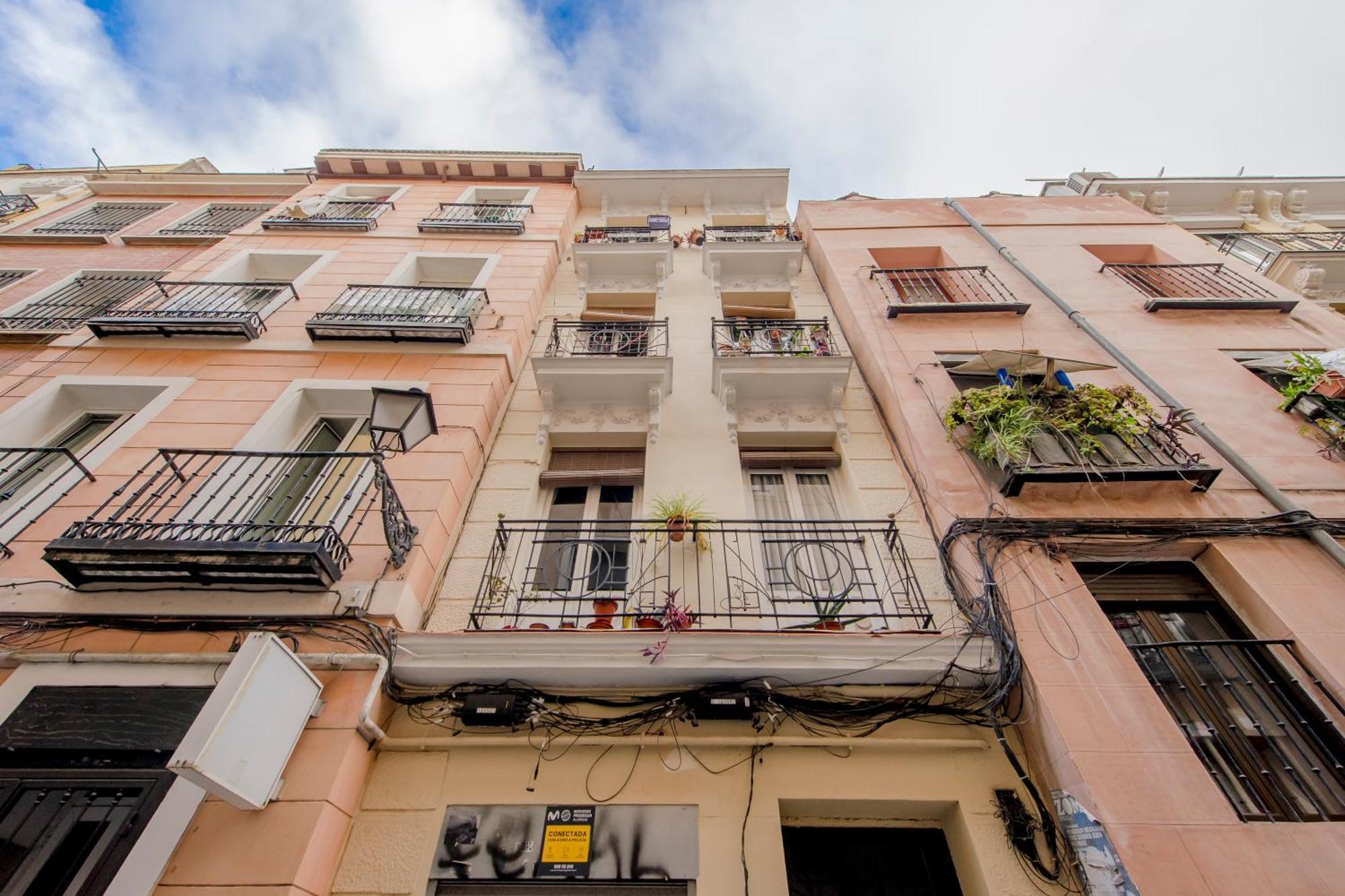 Nuevo Apt Para 7 Pax En Malasana - Gran Via E1 Apartment Madrid Exterior photo